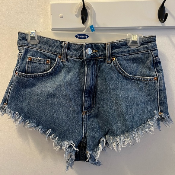 💥2/15$💥.   Topshop Denim Shorts - Picture 1 of 3